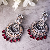 Classic Chaandbaalis in Rubies