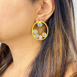 Pastel Drops with Gold Plating