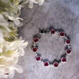 Charming Ruby Bracelet