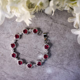 Charming Ruby Bracelet